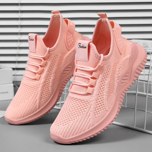 Damen Atmungsaktive Lauf-Sneaker mit flexibler Sohle und dämpfendem Fußbett R&B