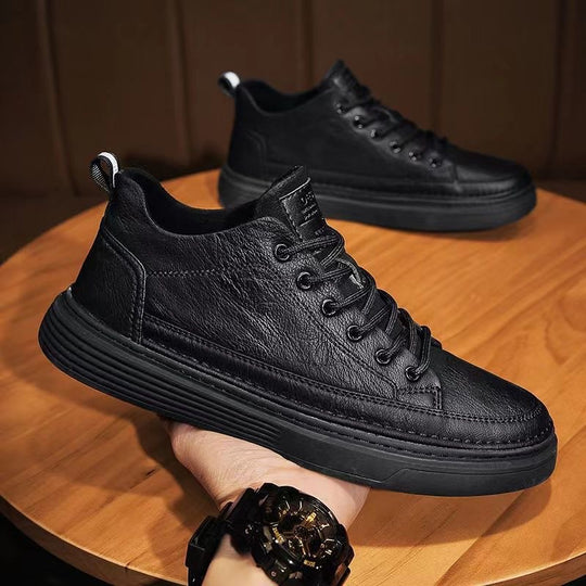 Damen Elegante Sneaker aus robustem Kunstleder mit atmungsaktiver Sohle R&B