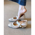 Damen Ballerinas mit stilvollem Riemchen und luftiger Schnüroptik R&B