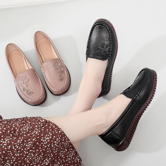 Damen Mokassins mit atmungsaktivem Lochdesign und komfortablem Fußbett R&B