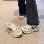 Damen Sportliche Sneakers mit trendigem Muster und dämpfender Sohle R&B
