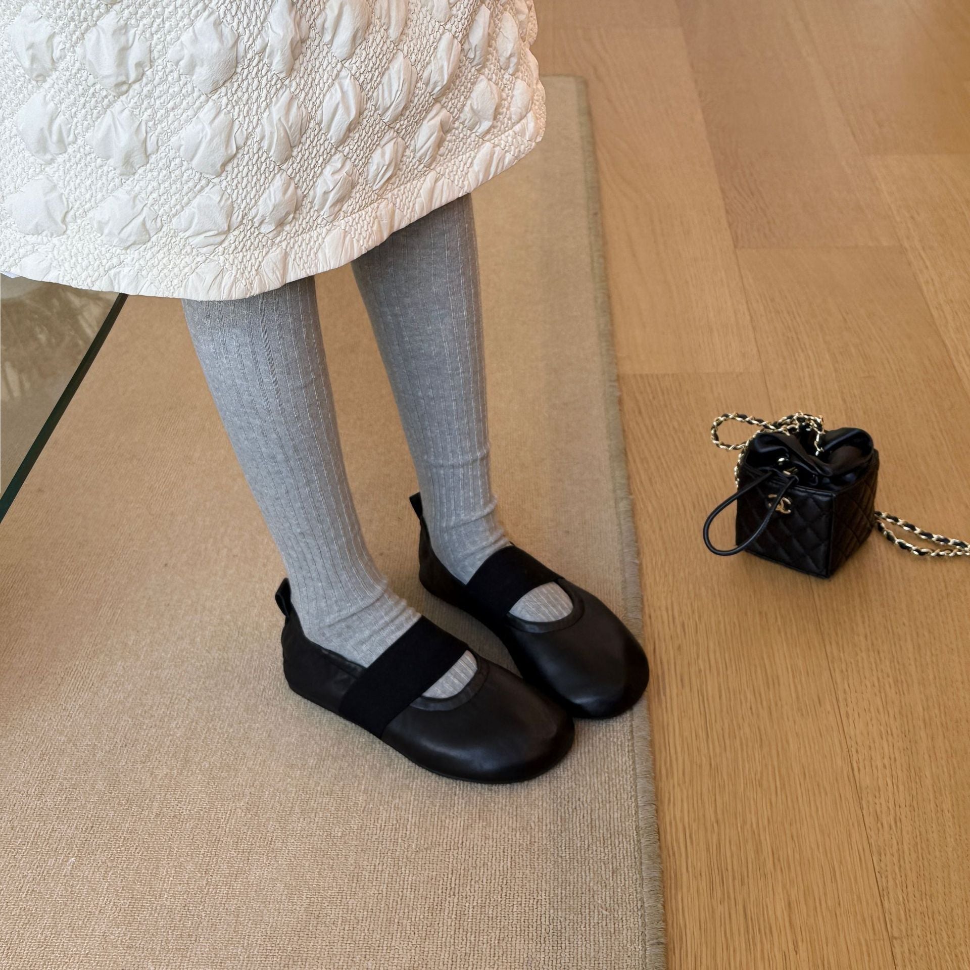 Damen Ballerinas mit verstellbarem Riemchen und weichem Innenfutter R&B