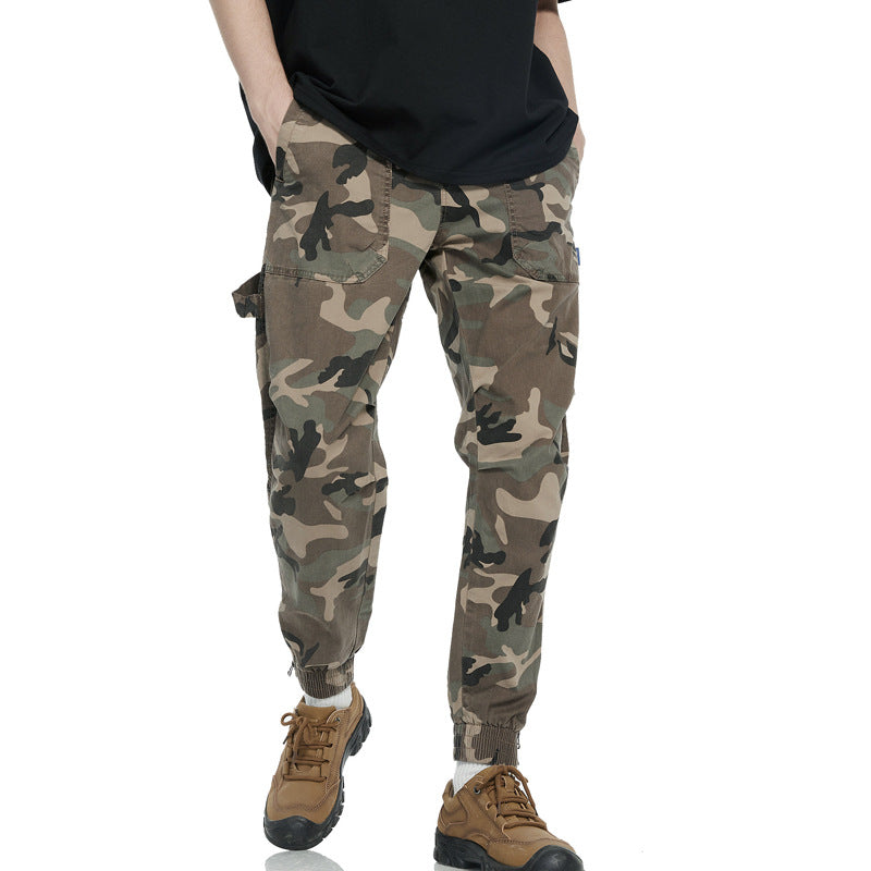 Herren Cargohose mit praktischen Taschen und Bündchen