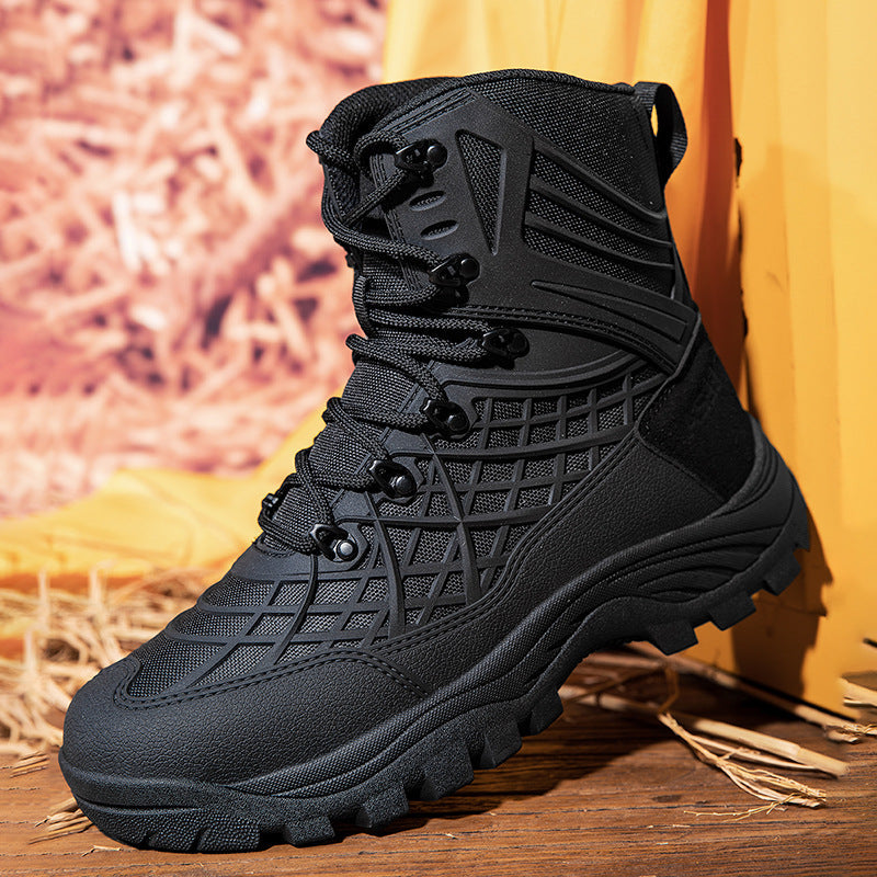 Herren Tactical Bergstiefel mit innovativer Stützstruktur R&B