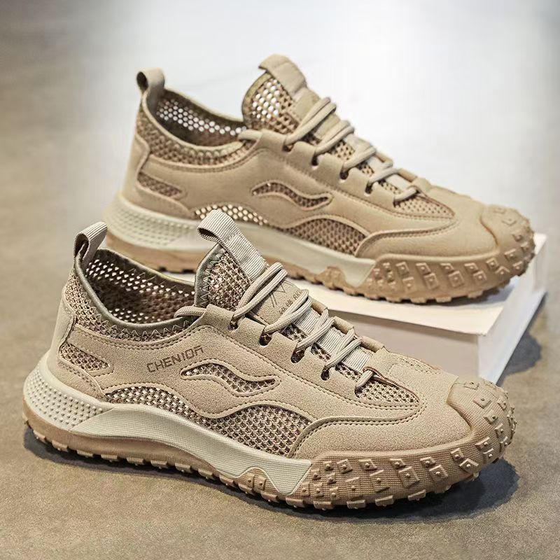 Damen Atmungsaktive Trail-Sneaker mit rutschfester Sohle und stabiler Dämpfung R&B