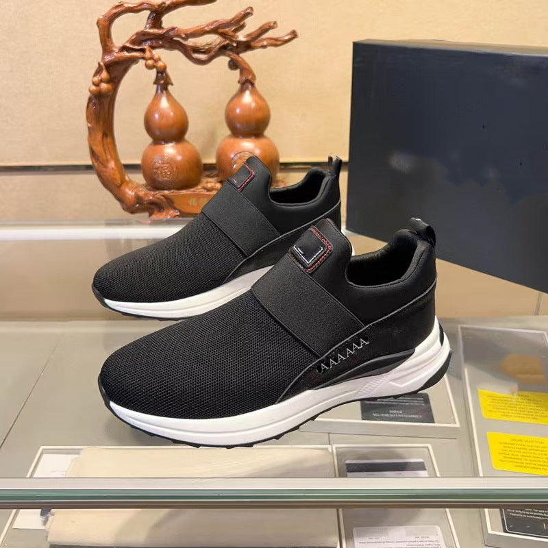 Damen Slip-On Sneakers mit atmungsaktiver Netzstruktur und flexibler Sohle R&B