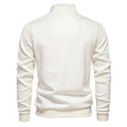 Herren Sweatshirt mit Stehkragen