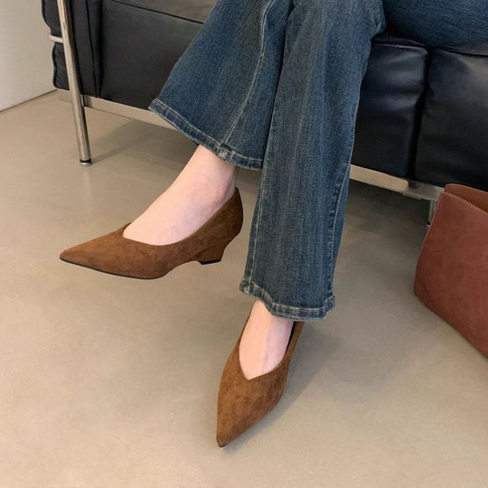 Damen elegante Slipper mit schönem Schleifendetail R&B