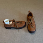 Damen Sportliche Sneaker mit samtiger Wildlederoberfläche und rutschfester Sohle R&B