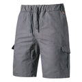 Herren lockere Cargo-Shorts mit praktischen Taschen und elastischem Bund