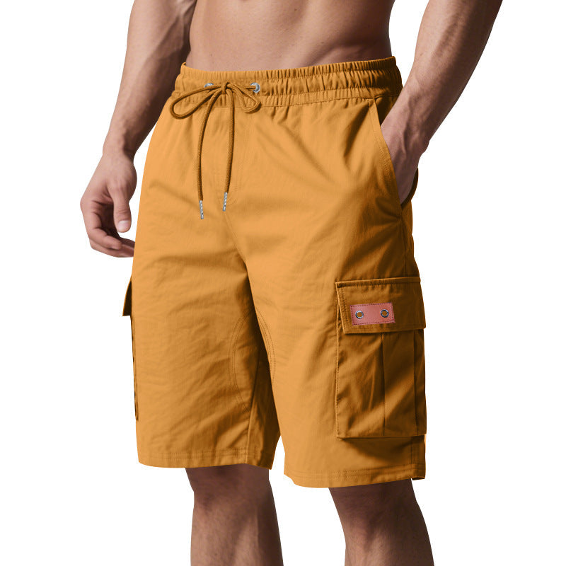 Herren Cargo-Shorts mit elastischem Bund und praktischen Taschen R&B