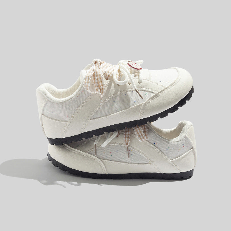 Damen Freizeit-Sneaker mit verspieltem Design und atmungsaktiver Oberflächenstruktur R&B