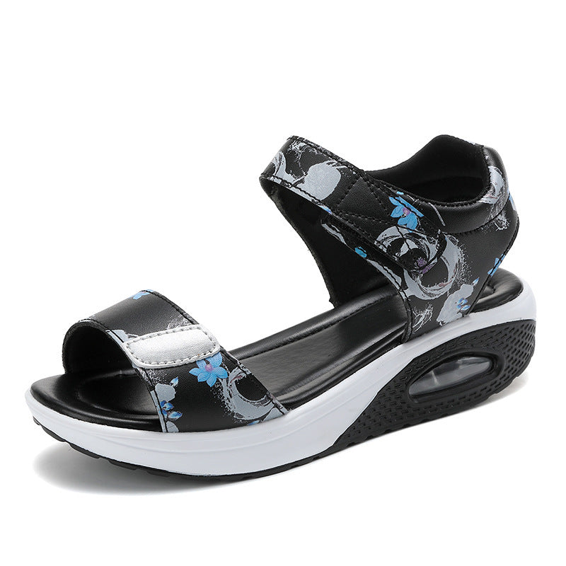 Damen Modische und bequeme Sandalen mit dämpfendem Fußbett R&B
