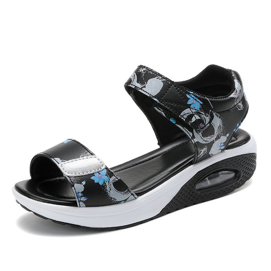 Damen Modische und bequeme Sandalen mit dämpfendem Fußbett R&B