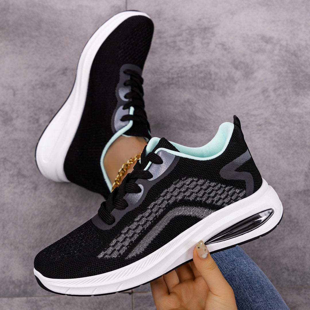 Damen Atmungsaktive Sport Sneakers mit Dämpfungssystem R&B