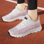 Damen Sportliche Sneakers mit atmungsaktiver Mesh-Oberfläche