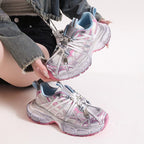 Damen Sportliche Laufschuhe mit atmungsaktiver Mesh-Konstruktion und stabiler Dämpfungstechnologie R&B