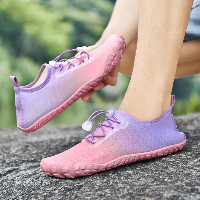 Damen Aquafitness-Schuhe mit flexiblem Obermaterial und rutschfester Sohle R&B