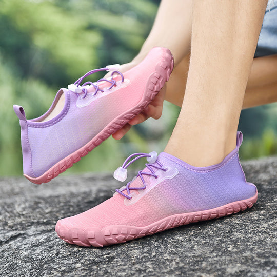 Damen Aquafitness-Schuhe mit flexiblem Obermaterial und rutschfester Sohle R&B