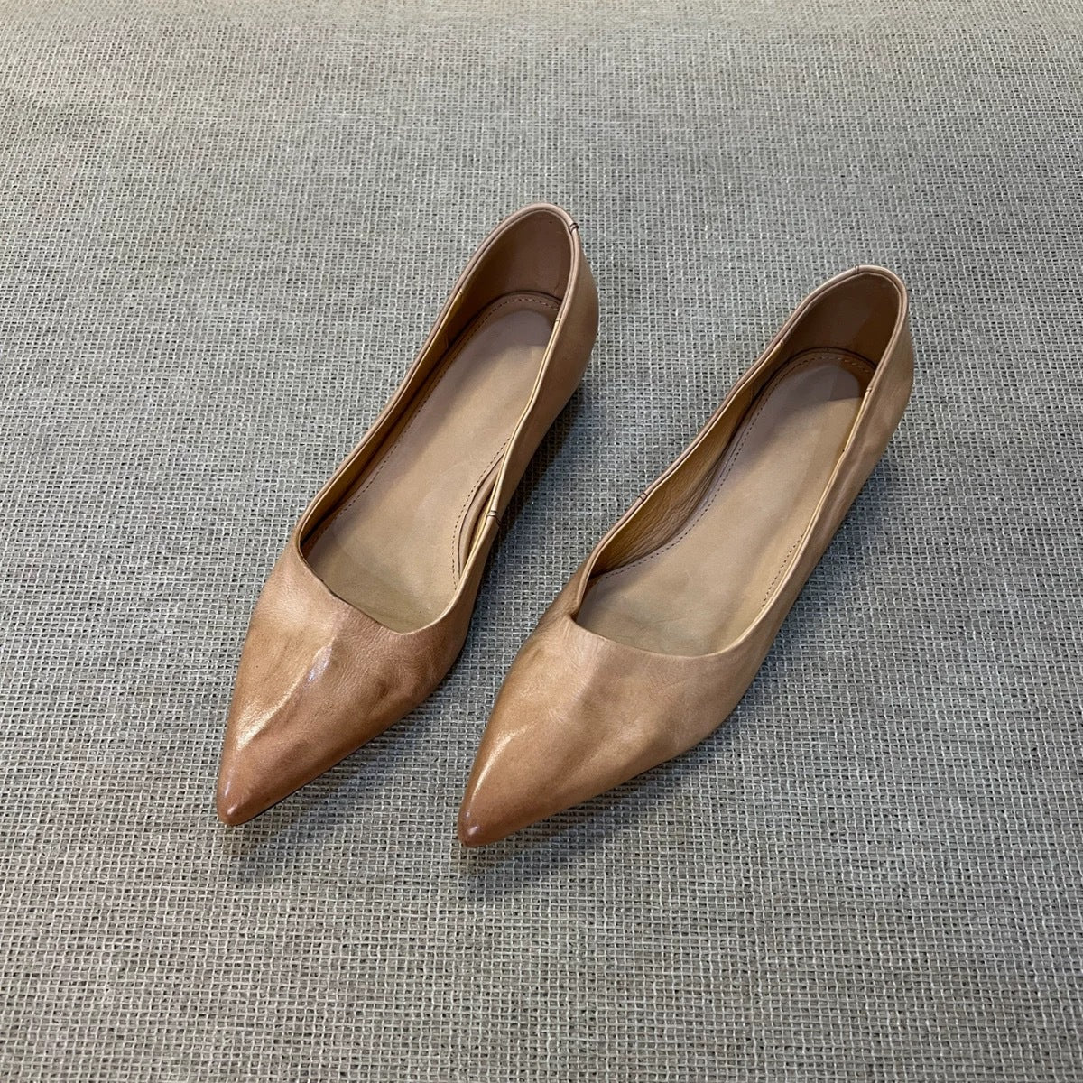 Damen Elegante Ballerinas mit spitzem Design und bequemer Innensohle R&B