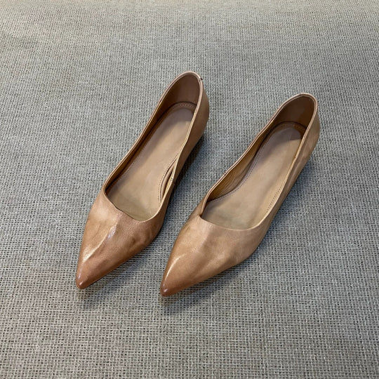 Damen Elegante Ballerinas mit spitzem Design und bequemer Innensohle R&B