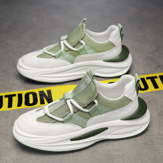 Damen Sportliche Sneakers mit elastischer Schnürsystem und atmungsaktiver Obermaterialkombination R&B