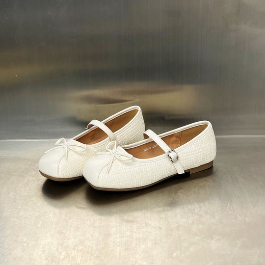 Damen Ballerinas mit dekorativer Schleifenverzierung und komfortablem Riemchenverschluss R&B