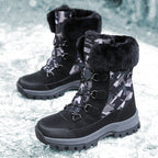 Damen Isolierte Winterstiefel mit warmem Futter und rutschfester Sohle