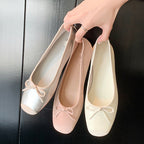 Damen elegante Ballerinas mit zartem Schleifen-Detail R&B