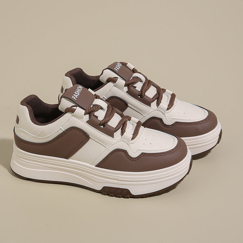 Damen Komfortable Sneakers mit erhöhter Sohle und sportlichem Design R&B