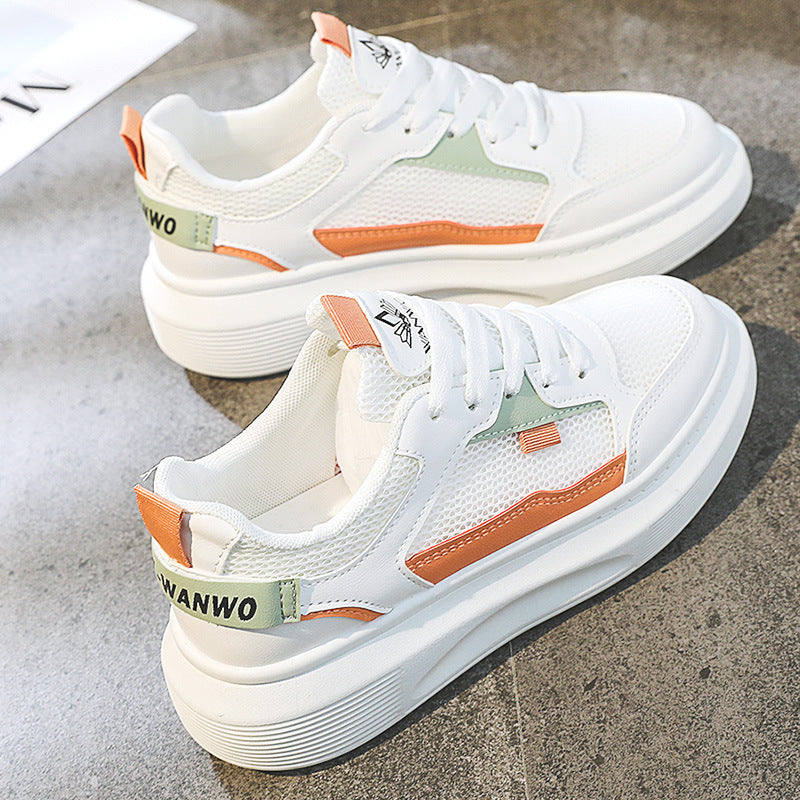 Damen Sportliche Sneakers mit atmungsaktiver Netzstruktur und flexiblem Sohlenprofil R&B