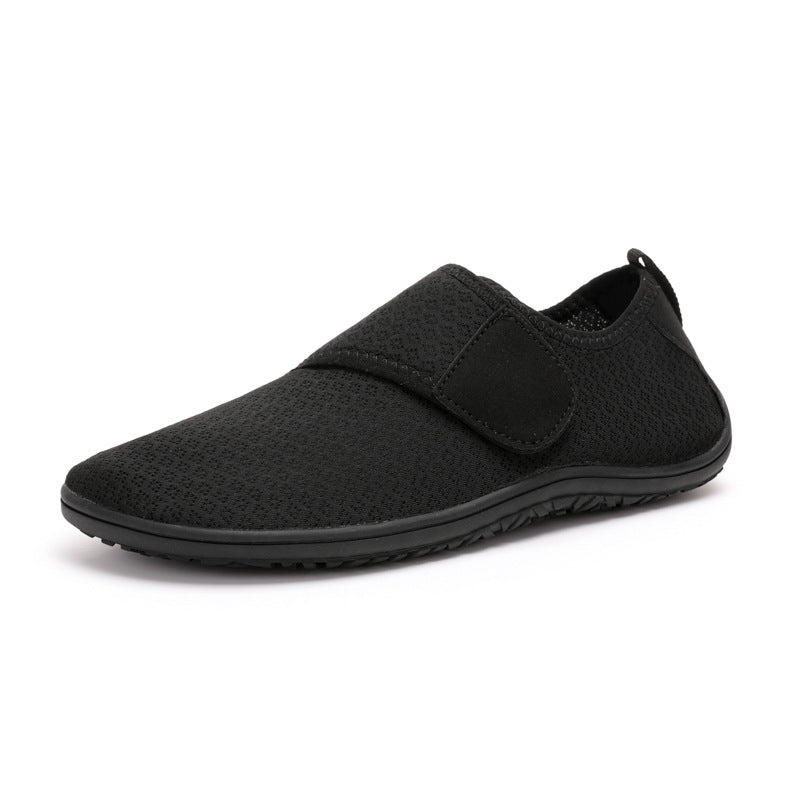 Damen bequeme Slip-On Freizeitschuhe mit elastischem Verschluss