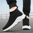 Damen Strick-Sneaker mit rutschfester Sohle und atmungsaktivem Obermaterial