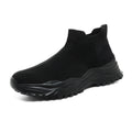Damen Strick-Sneaker mit atmungsaktiver Sohle und rutschfester Laufsohle