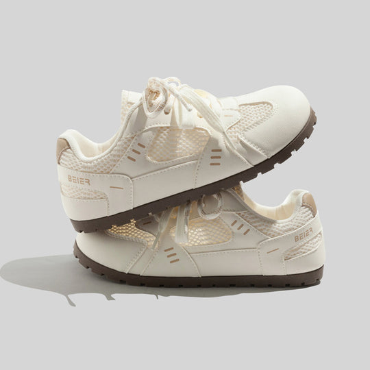 Damen Sportliche Freizeitschuhe mit atmungsaktiver Mesh-Oberfläche und rutschfester Gummisohle R&B
