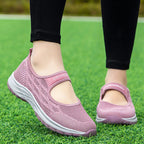 Damen Leichte und bequeme Sportpumps mit elastischem Obermaterial R&B