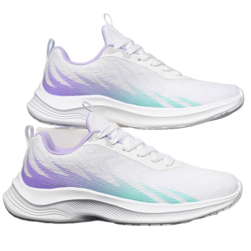 Damen leichte Lauf Sneakers mit atmungsaktiver Oberflächenstruktur R&B