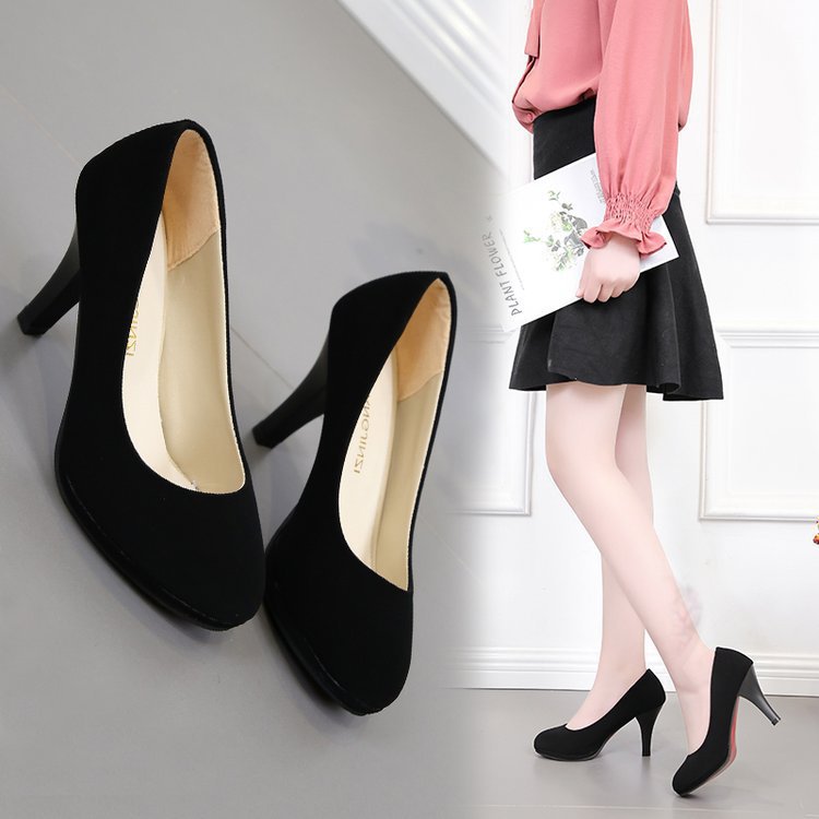 Damen klassische Pumps mit elegantem Blockabsatz und komfortabler Innenpolsterung R&B