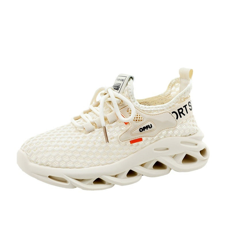 Damen Sportliche Sneaker mit atmungsaktiver Mesh-Oberfläche und dämpfendem Profil R&B