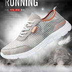 Damen Sportliche Freizeitsneaker mit atmungsaktiver Mesh-Konstruktion und flexibler Sohle R&B