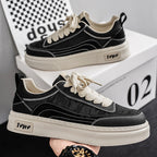 Damen Sneakers mit trendigem Camouflage-Muster von