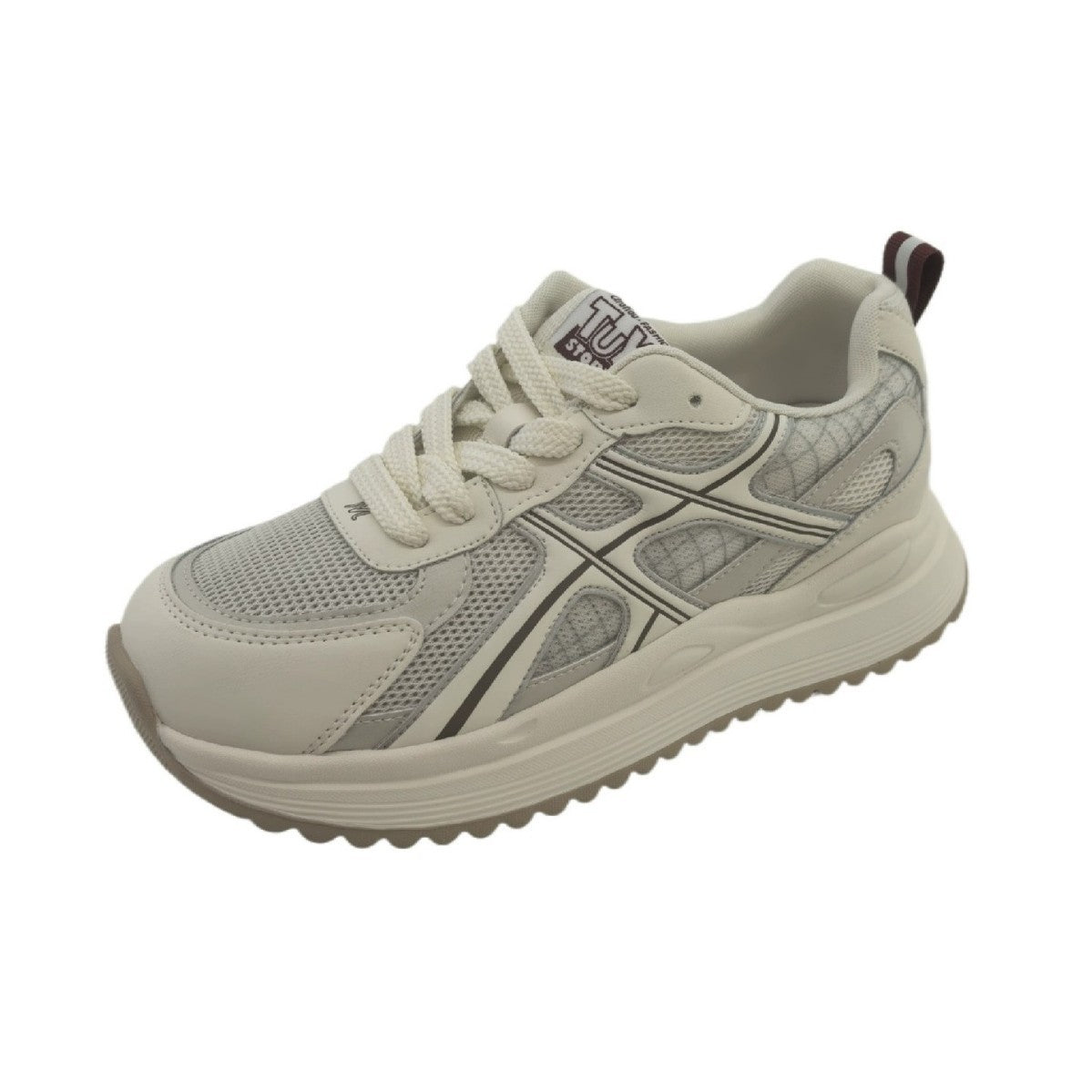 Damen Atmungsaktive Mesh-Sneaker mit Dämpfung R&B