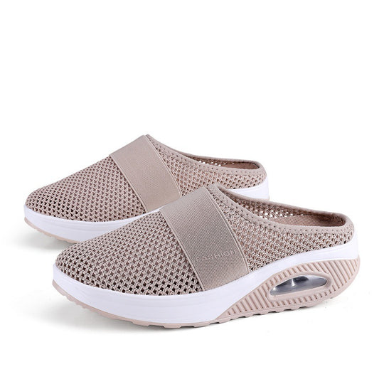 Damen Atmungsaktive Clogs mit dämpfender Sohle und flexibler Passform R&B