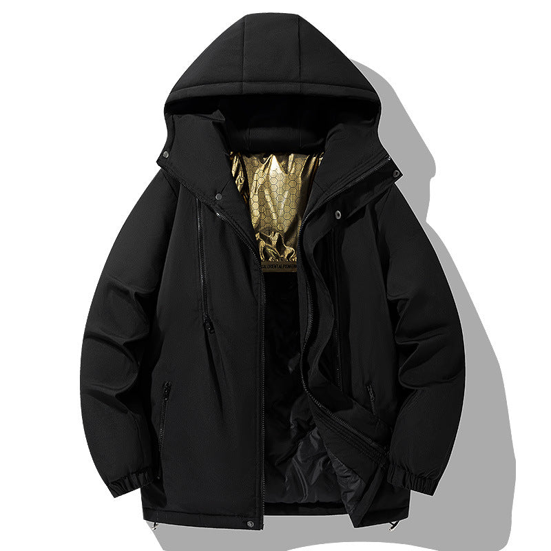 Damen winterliche Outdoor-Jacke mit thermoregulierendem Innenfutter und praktischen Taschen