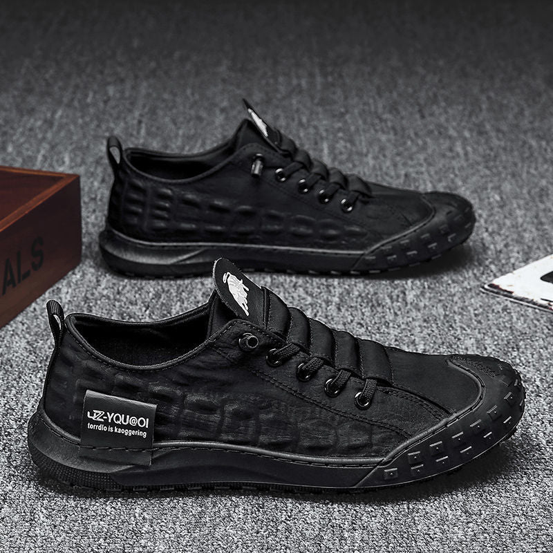 Damen Komfortable Sneaker mit strukturiertem Obermaterial R&B