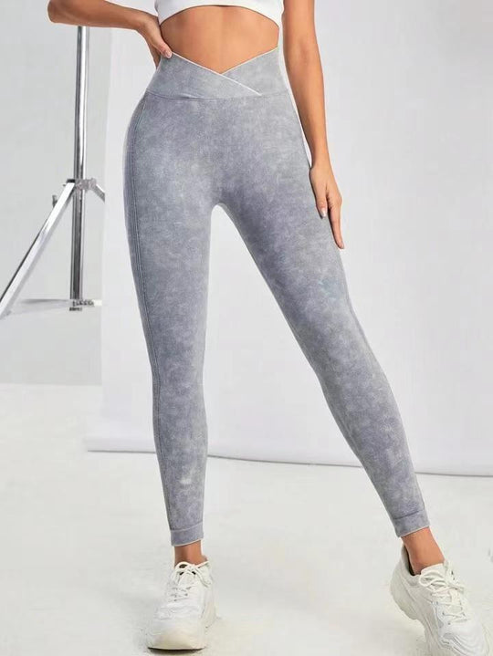 Damen Hochgeschnittene Sportleggings R&B