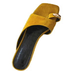 Damen Elegante Mules mit modischem Schnallenakzent