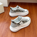 Damen Sneakers mit Plattformsohle und modischem Design R&B
