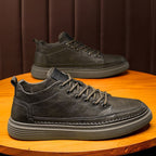 Damen Hochwertige Sneaker mit robustem Leder und rutschfester Sohle R&B
