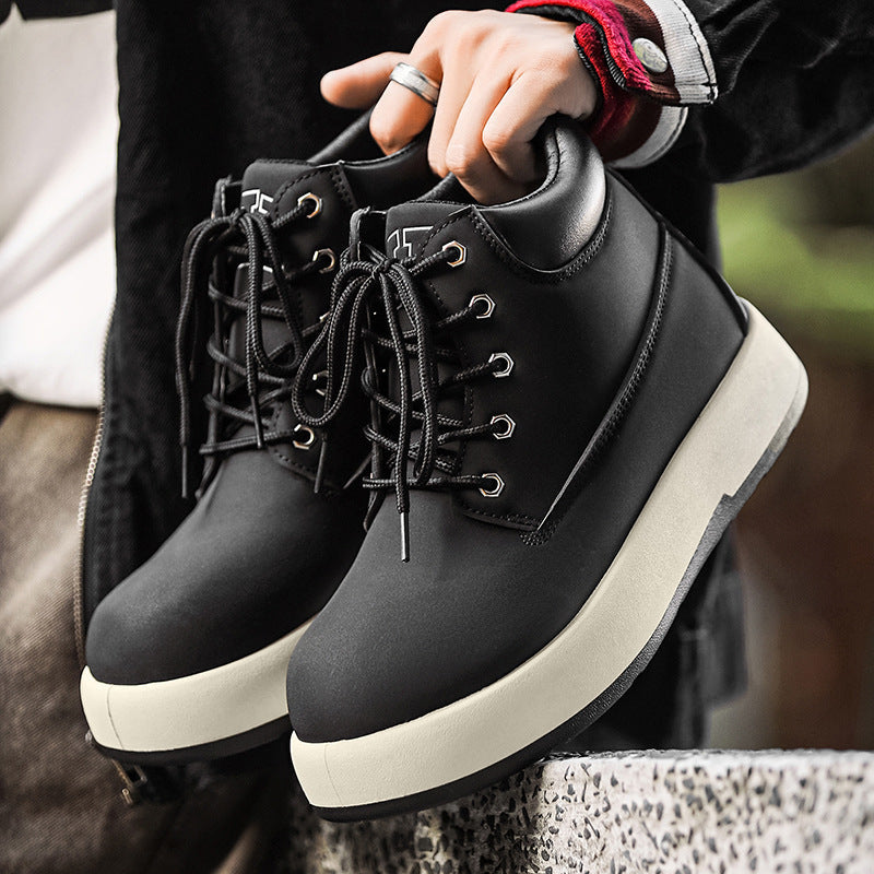 Damen Schnürboots mit robustem Obermaterial und dämpfender Sohle